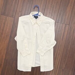 The Children's Place Cream Button Down Shirt
